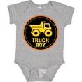 thumbnail image 3 of Inktastic Construction Truck Boy Childs Boys Baby Bodysuit, 3 of 5
