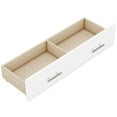 thumbnail image 7 of Queen Size Murphy Bed, Murphy Bed Wall Bed with Shelves and Drawers, Folding Platform Bed with Built-In Usb Ports and a Type-C Port for Guest Room, Home Office, Home Gym, Small Apartment, White, 7 of 7