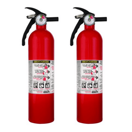 Kidde 1A10BC Basic Use Fire Extinguishers, Rust Resistant, Multipurpose, Lightweight, 2.5 lbs. 2 (Best Extinguisher For Electrical Fire)