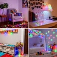 thumbnail image 4 of Cadena de luces JACUXLSS de 10 m, 100 LED, multicolor, 110 V, resistente al agua, 4 of 9