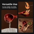 thumbnail image 4 of Blarkrus Soup Spoon Long Handle Large, Deep Bowl for Sipping Broth, for Eating Noodles Soup or Porridge, Red, 4 of 7