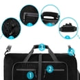 thumbnail image 3 of Effortless Travel Solution, Ventilated Shoe Storage & Comfortable Handle, Foldable & Light For Convenient Packing, 65L Capacity With Reinforced Stitching, Ideal For Sports Or Weekend Trips, 3 of 5