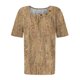 thumbnail image 4 of Camisetas de Cuello Redondo Impreso Gradiente de las Mujeres, Manga Corta Casual Top para el Uso Diario, 4 of 4