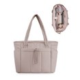thumbnail image 5 of ibiyuan Women'S Crossbody Handbags Zipper Quilted Laptop Shoulder Tote Bag for Women, Spacious Designer Carryall Purse for Daily Work Travel Use Gift For Women, 5 of 5