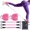 Pink, variant on Resistance Bands, 5-Pack Ankle Band Set for Leg and Hip Training – TPE Material Band for Women Men, with Comfortable Grip, Ideal for Home Workouts, Exercise Equipment,Yoga Gym Fitness, Adjustable