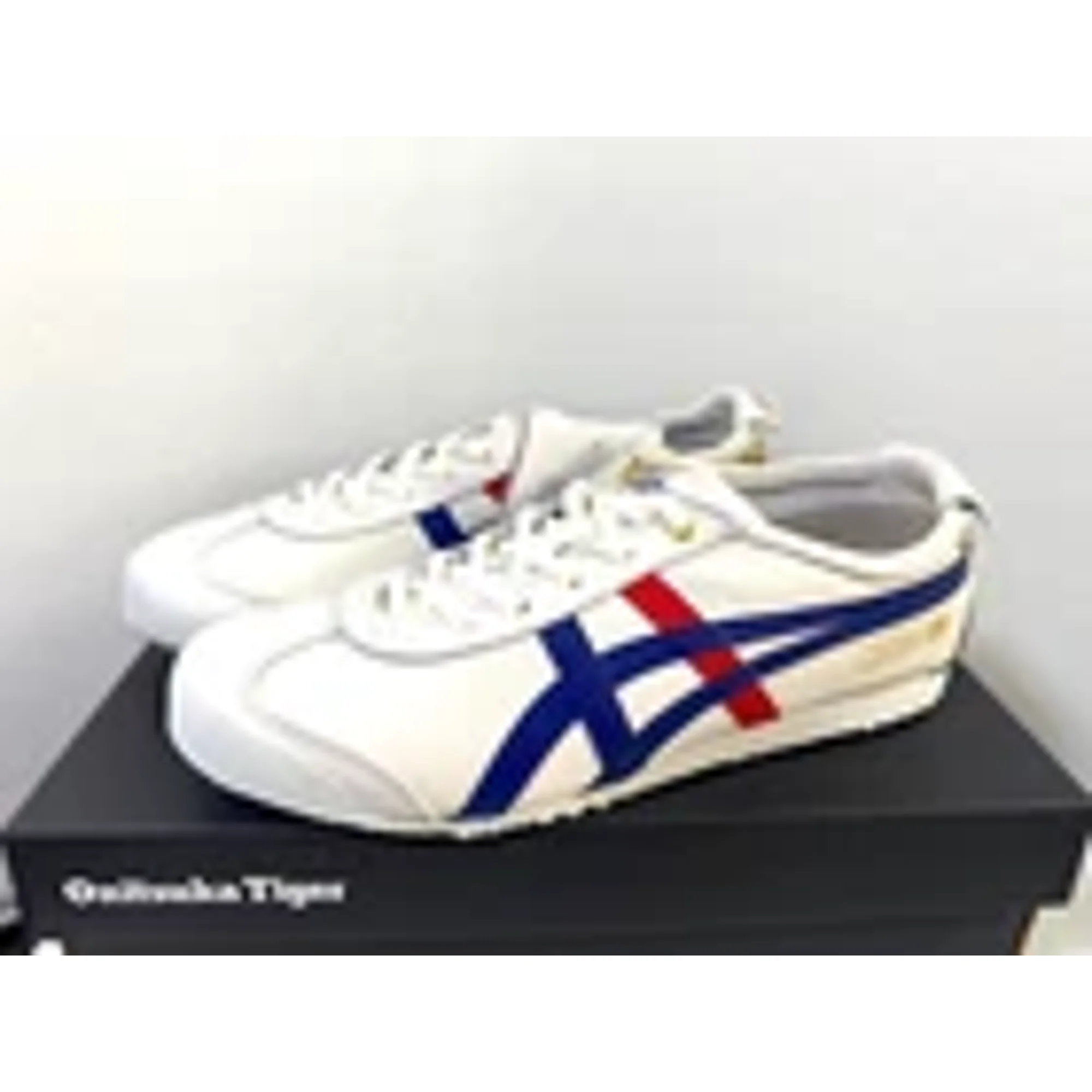 Onitsuka Tiger MEXICO 66 1183B511 100 WHITE DARK BLUE Unisex