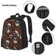 thumbnail image 3 of Easygdp Red Rose Skull Mochila para Niños y Niñas con Set de Caja de Almuerzo y Estuche para Lápices 3 en 1, Mochila Escolar Estampada para Adolescentes, 3 of 7