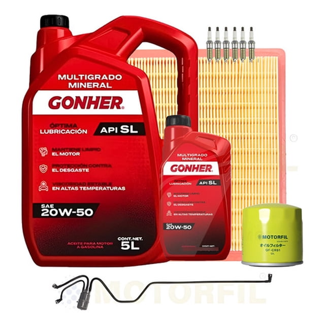 Kit De Afinacion Town Country 01-03 3.3l Gonher 20w50