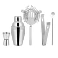 thumbnail image 1 of 5 unids/set coctelera de acero inoxidable, mezclador, herramienta para beber, Bar en casa, 250ml, 1 of 8