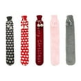 thumbnail image 4 of Hot Water Bag Long Hot Water Bottle Long Rubber Water Bottle For Neck For Girlfriend Plush Coat Hose Hot Water Bottle, 4 of 9