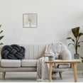 thumbnail image 2 of Stupell Industries White Flower Vase Arrangement Painting Gray Framed Art Print Wall Art, Design by Sally Swatland, 2 of 7