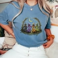 thumbnail image 6 of Witches Under the Moon Halloween T-Shirt, Gothic Witch Coven Graphic Tee, Spooky Season Top, Witchy Aesthetic Shirt, Fall Festival Gift, 6 of 7