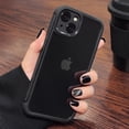 thumbnail image 2 of Funda resistente de armadura transparente de lujo para iPhone 14 13 Mini 12 11 Pro Max XS X XR 13Pro parachoques de silicona suave funda dura transparente Tan Jianjun unisex, 2 of 2