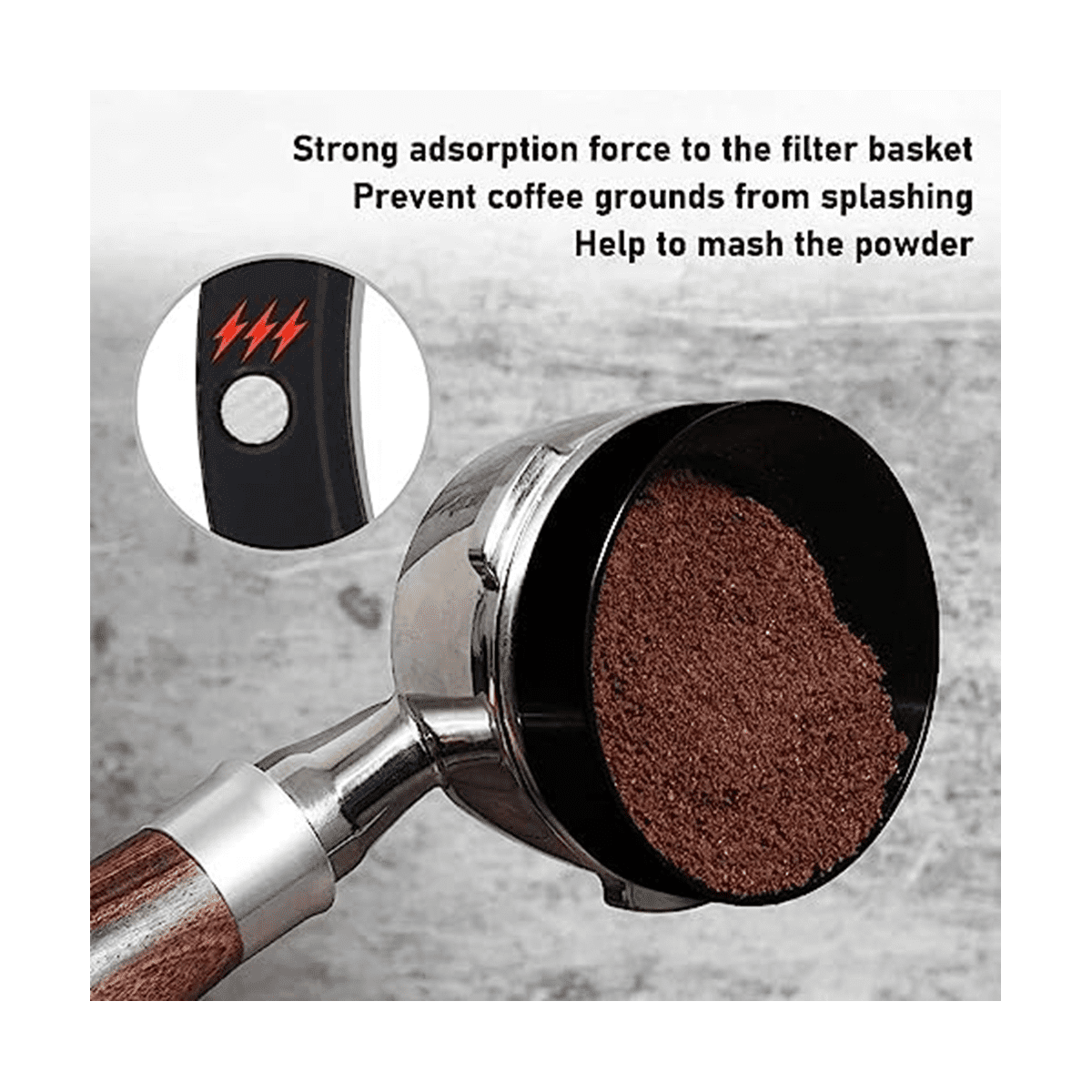 WDT-tool 0,4 mm Espresso koffie naald?Distributor, roestvrij staal WDT-gereedschap Espresso distributiegereedschap met 6 fijne naalden, Espresso koffiemixer met toebehoren