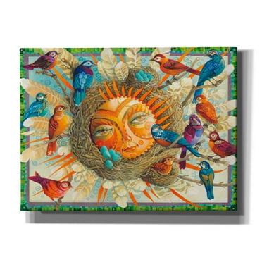 Epic Graffiti 'Shine' by David Galchutt, Canvas Wall Art, 16"x12"