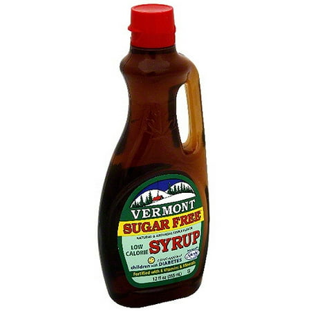 Vermont Sugar Free Low Calorie Syrup, 12 oz (Pack of 12)
