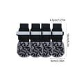 thumbnail image 4 of Non Slip Waterproof Dog Socks Shoes Adjustable Paw Protectors Breathable Pet Socks Anti Slip Sole for Indoor Hardwood Floors Outdoor Walks Travel Car Rides Dogs Puppies Senior Dog Pet Paw Care Supply, 4 of 6