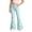 SCC260729#Sky Blue, variant on Girls Flare Pants School Uniform Pants High Waist Bell Bottoms Stretchy Bootcut Pants 6T-15T