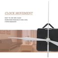 thumbnail image 4 of 1 pcs White Hands Quartz Wall Movement Mechanism Repair Parts Tool, 4 of 5