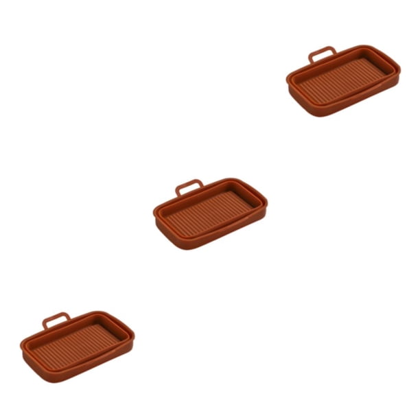 Advancent Bandeja para freidora para hornear Suministros para hornear Resistencia al calor Tamaño compacto Lavable de larga duración DIY Prop Type1 NO1