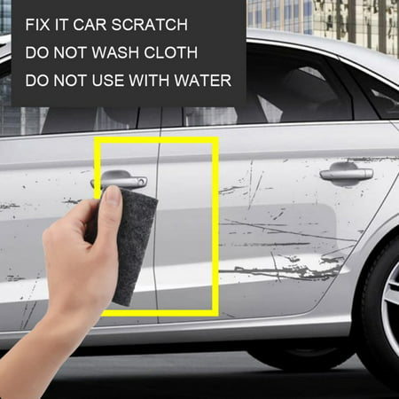 Sawpy Car Scratch Remover Polish Cloth Light Paint Scuffs Surface Repair