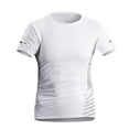 thumbnail image 2 of Xunlbb Mens T-shirt Summer Lightweight Mens Tops with Short Sleeves Crew-neck Smooth T-shirt Breathable Moisture-wicking Activewear Gym Training Workout Plus Size, 2 of 8