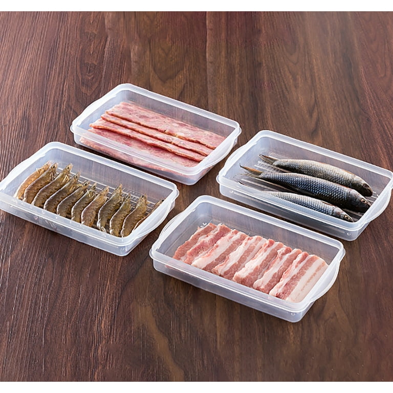 Red Fridge Organizer, Cold Meats - Fridge Containers - Walter Drake