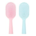 thumbnail image 1 of EeaseMX 2 cepillos para el cabello prácticos, peines masajeadores de cabeza, cepillos para desenredar el cabello, 1 of 7