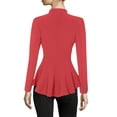 thumbnail image 3 of Hybrid & Company Women Double Notch Lapel Office Blazer, 3 of 4