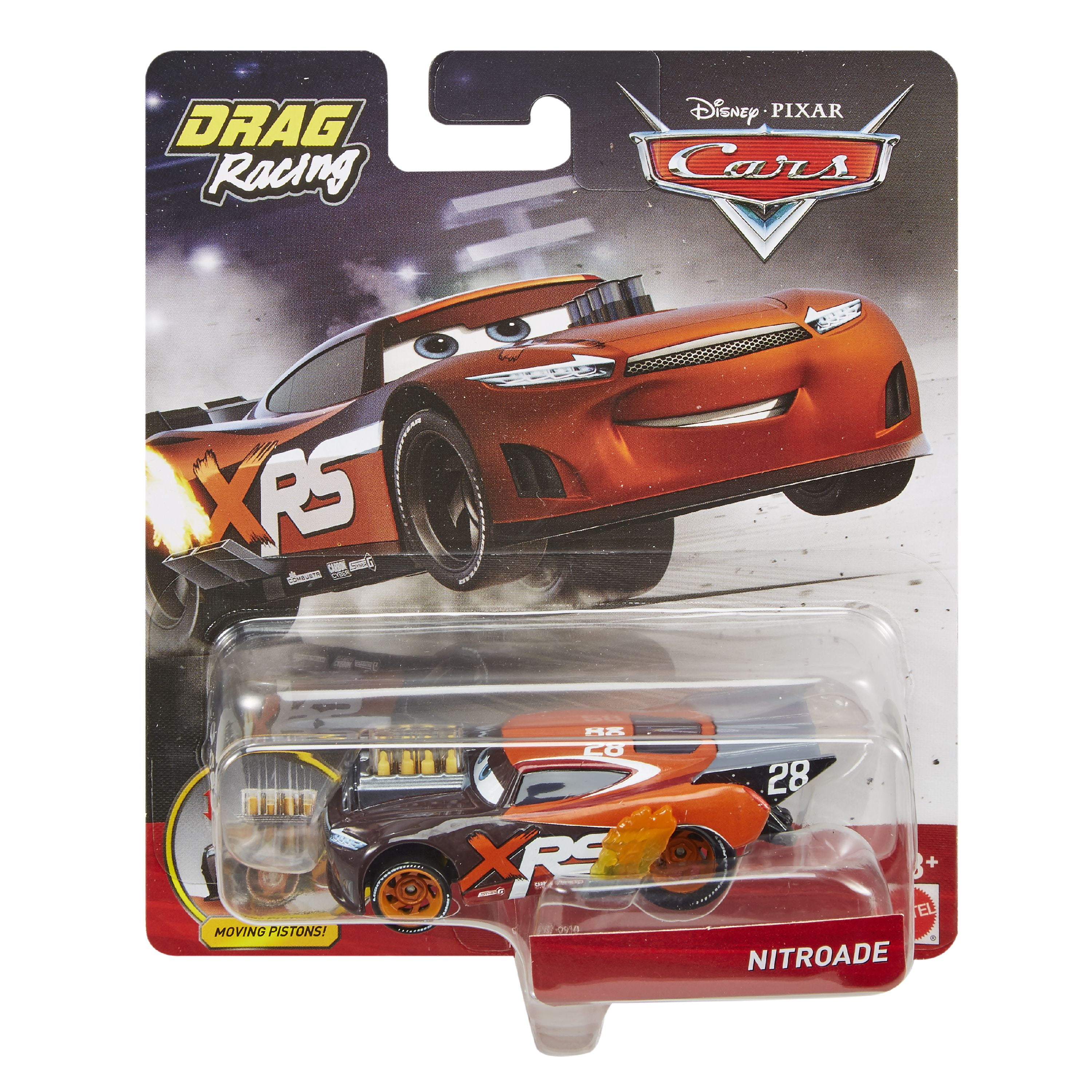 Disney Cars Fahrzeuge 3er-Pack XRS Racing Mattel GHL17 