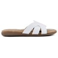 thumbnail image 6 of Cliffs by White Mountain Womens Fortunate Arch Support Slide Sandals, 6 of 6