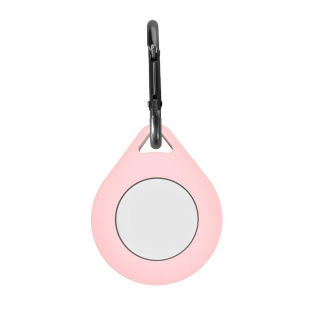 Silicone Protective Cover Anti-Loss Protective Case with Carabiner Compatible for Airtags