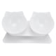 thumbnail image 4 of Cuenco Doble Inclinado De 15 Grados, Cuenco Doble Elevado Para Gatos Para Alimentos Y Agua, Divertido Cuenco Para Mascotas Para Gatitos Adultos, Cuenco De Plástico, 4 of 7