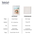thumbnail image 6 of Beachside Parrot Pair Shadowbox Print Coastal Art Prints by Notoriart, White Frame, 25 x 37, 6 of 7