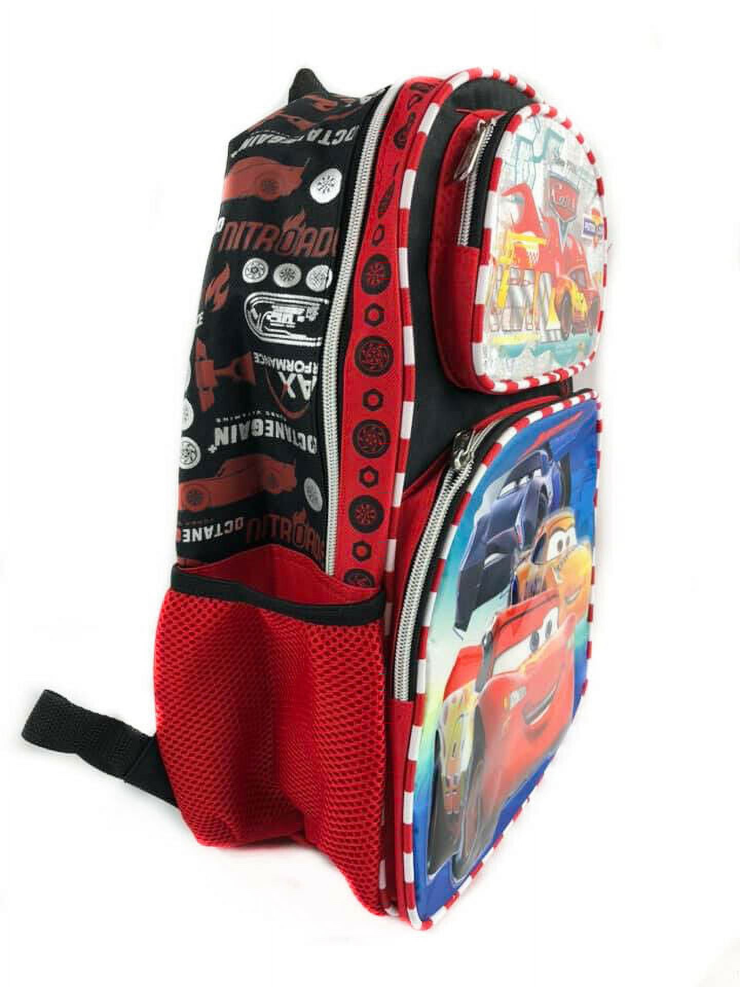 Disney Cars 3 Movie Lightning Mc Queen 16" Inches Backpack School Kids Book Bag - image 3 of 4
