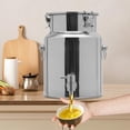 thumbnail image 3 of Beverage Drink Dispenser 304 Stainless Steel Milk Can 6L Milk Transport Barrel with Spigot for Milk and Wine Liquid Storage, 3 of 9