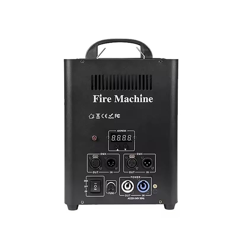 Double Head Flame Machine DJ Show Party Effect Flame Equipment DMX Control