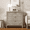 LIGHT GREY, variant on LFGUIZO 31.5" Light Grey Accent Cabinet with 3 Drawers, American Style Chest of Drawers with Manchu Bark Texture and Embossed Panels for Living Room