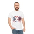 thumbnail image 5 of Sunflower Peace Love America 4th July USA Americana American Pride Shirt ID-0608-FIWW, 5 of 8