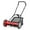 Red, variant on Ironmax 16" Push Lawn Mower with 5-Blade 6.9 Gallon Removable Grass Catcher for Garden Red