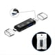 thumbnail image 1 of Lector de Tarjetas con Función OTG Compatible con USB 2.0 /Tipo C/Función USB Tarjeta de Memoria Micro-USB Negro, 1 of 5