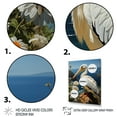 thumbnail image 3 of Designart "Coastal Watch Pastoral Grey Pelican" Animals Canvas Wall Art, 3 of 5