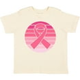 thumbnail image 3 of Inktastic Breast Cancer Pink Ribbon Retro Girls Toddler T-Shirt, 3 of 5