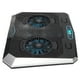 thumbnail image 2 of Almohadilla de refrigeración para ordenador portátil, 5 ventiladores, disipación de calor rápida, soporte multiángulo, iluminación RGB, soporte enfriador para portátil de bajo ruido, 2 of 5