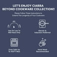 thumbnail image 5 of CIARRA Beyond Cookware Set, Ceramic Nonstick Pots and Pans Set with Lid, Non Toxic, Oven Safe & Compatible with All Stovetops, Blue, 5 of 8