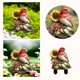 thumbnail image 2 of Escultura acrílica para jardín exterior con pájaro rojo y girasol, accesorios decorativos insertados para patio y jardín | Weather Craft, 2 of 7