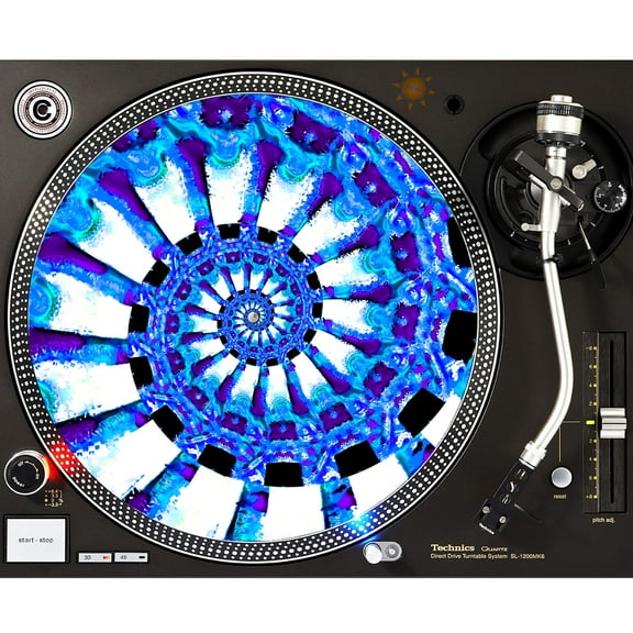 KuzmarK™ 12" DJ Turntable Slipmat - Heaven Stairway