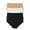 White/Nude/Black, variant on Joyspun Women's Seamless Brief Panties, 6-Pack, Sizes XS-XXXL