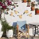 thumbnail image 4 of 5Pcs Wooden Bird Wall Art Wood Flying Birds Wall Decor Rustic Folk Art Wall Decor for Gift Bird Lover Living Room, 4 of 5