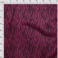 thumbnail image 3 of oneOone Cotton Silk Burgundy Fabric Skins Animal Sewing Material Print Fabric By The Yard 42 Inch Wide, 3 of 4